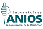 Labor Anios : hydroalkoholisches Gel und antiseptische Seife